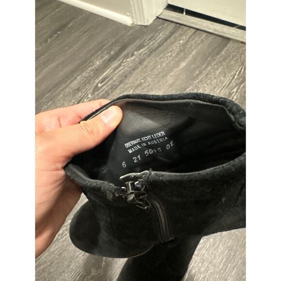 Paul Green Obermat‎ Etch Leder Booties Black Size US 8.5 - Picture 6 of 9